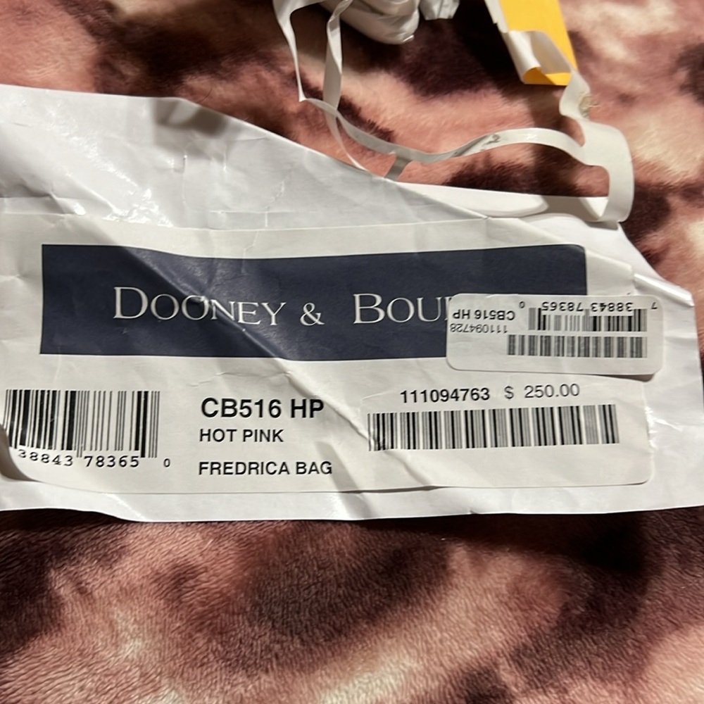 TRADE Dooney & Bourne Pink Leather Shoulder Bag. NWT - Picture 11 of 11